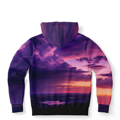 Opposite Sunset - Athletic Hoodie
