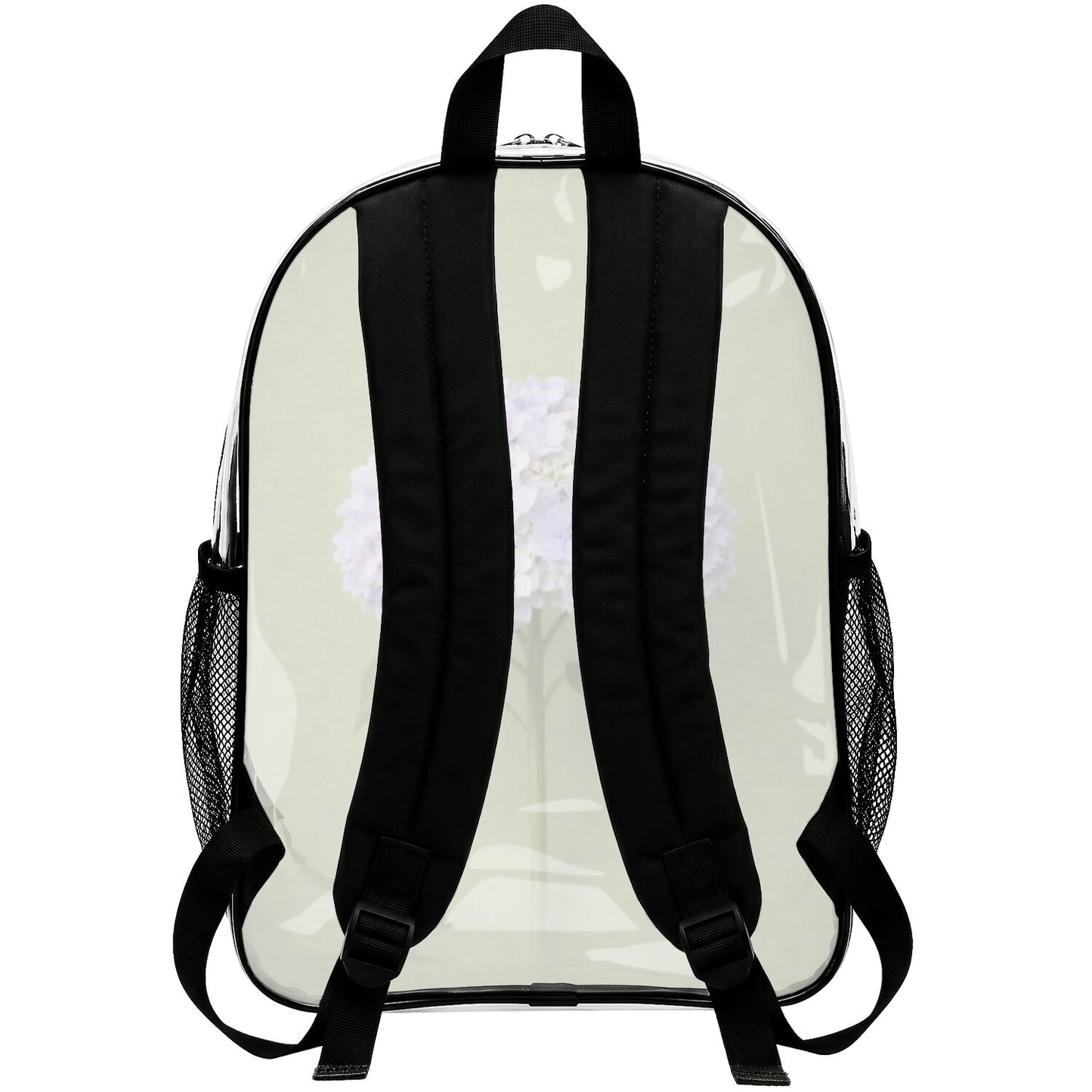 Hydrangea - Clear Backpack