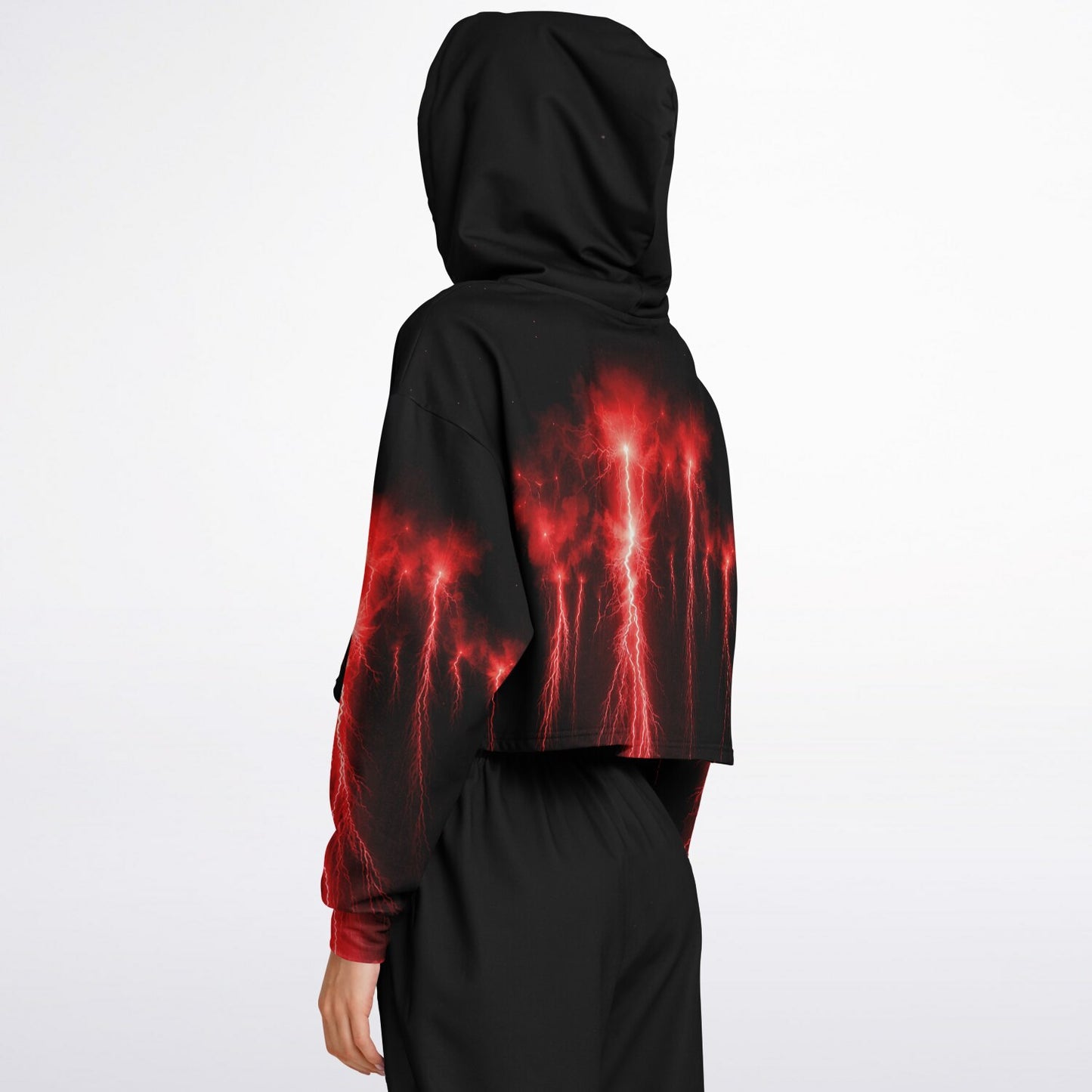 Lightning Sprites - Crop Hoodie