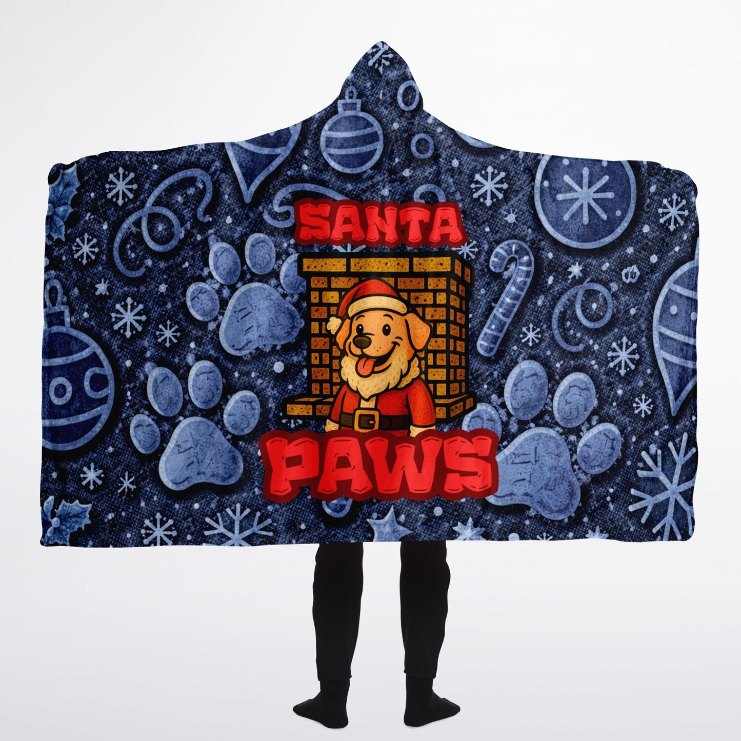 Santa Paws - Hooded Blanket