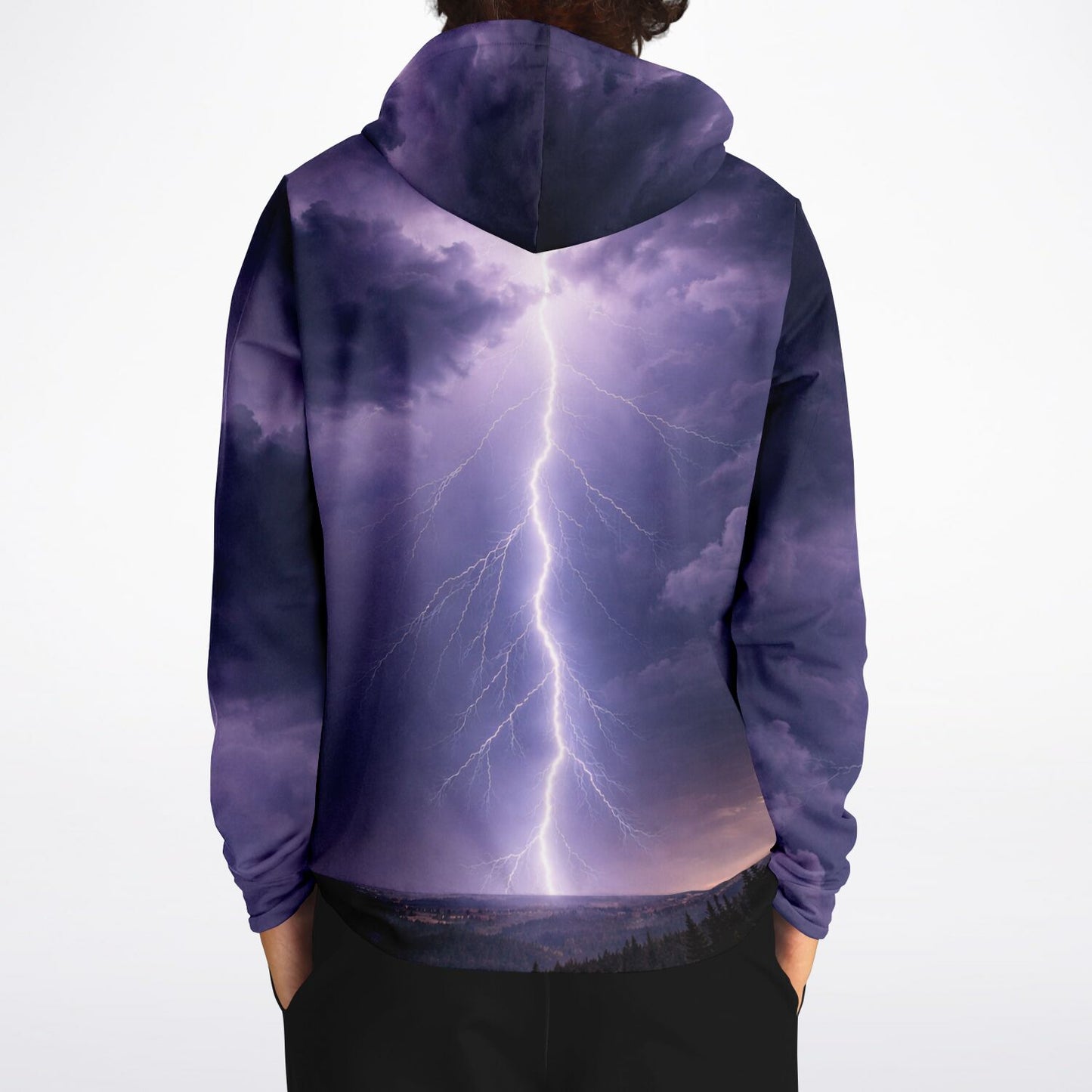 Electric Sky - Athletic Hoodie