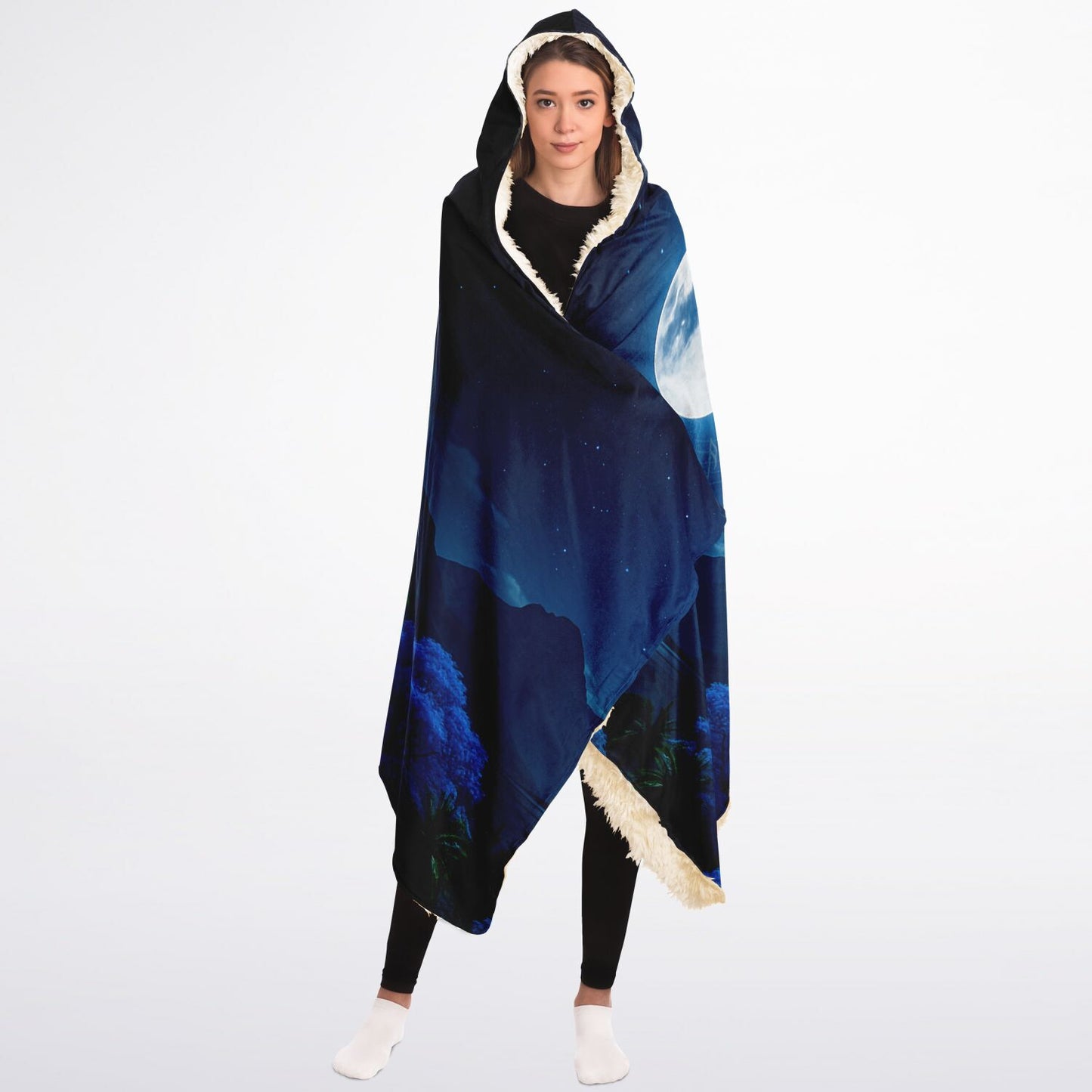 Moonlight Sonata - Hooded Blanket