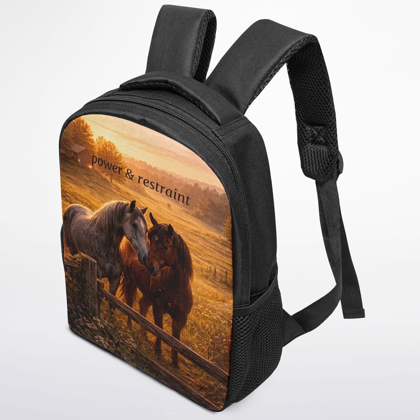 Power and restraint - Backpack