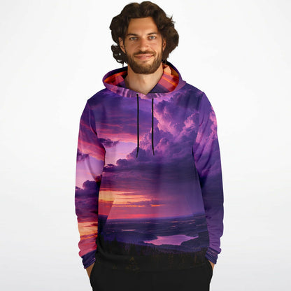Opposite Sunset - Athletic Hoodie