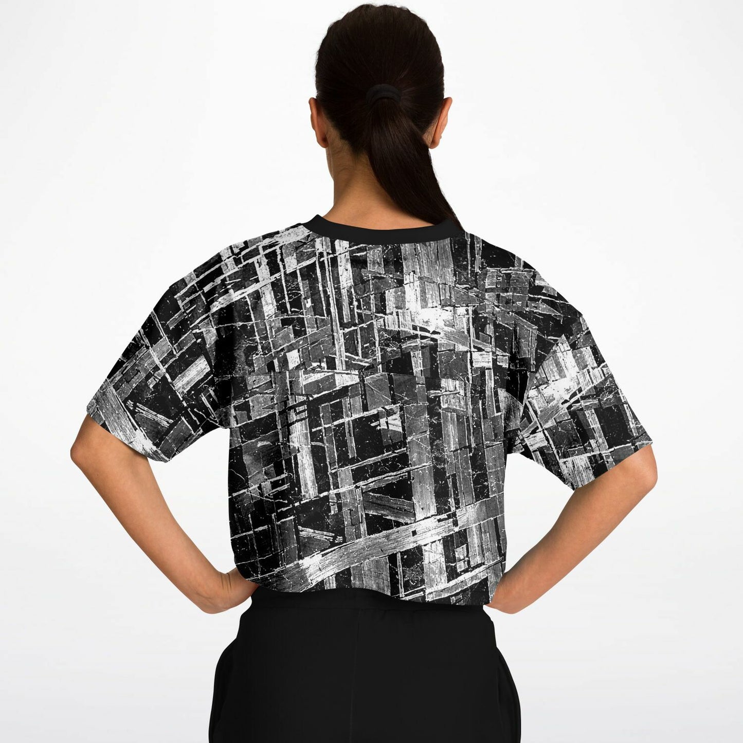 Meteorite Core - Athletic Crop Top