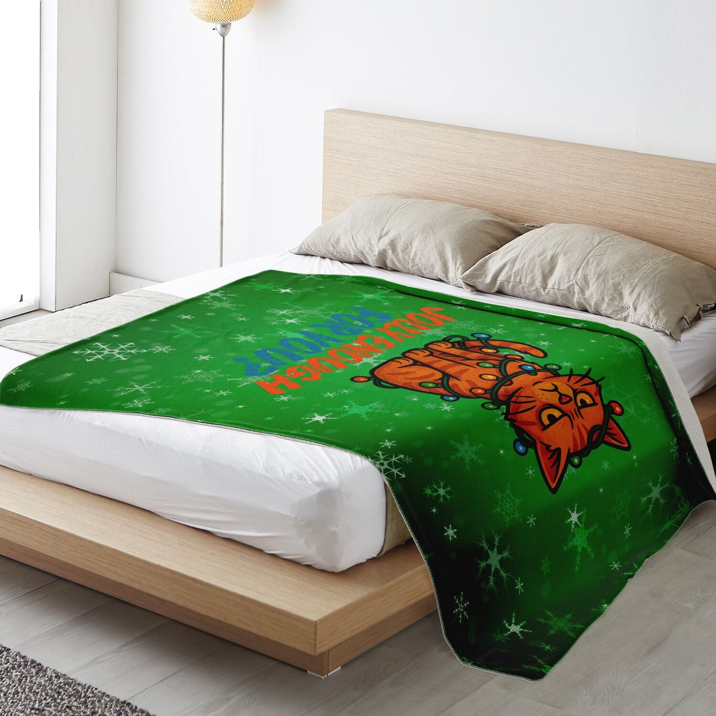 Jolly Cat - Premium Decoration Blanket