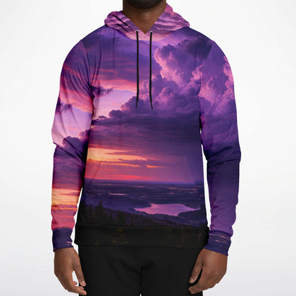 Opposite Sunset - Athletic Hoodie