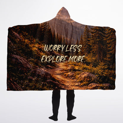 Explore more - Hooded Blanket