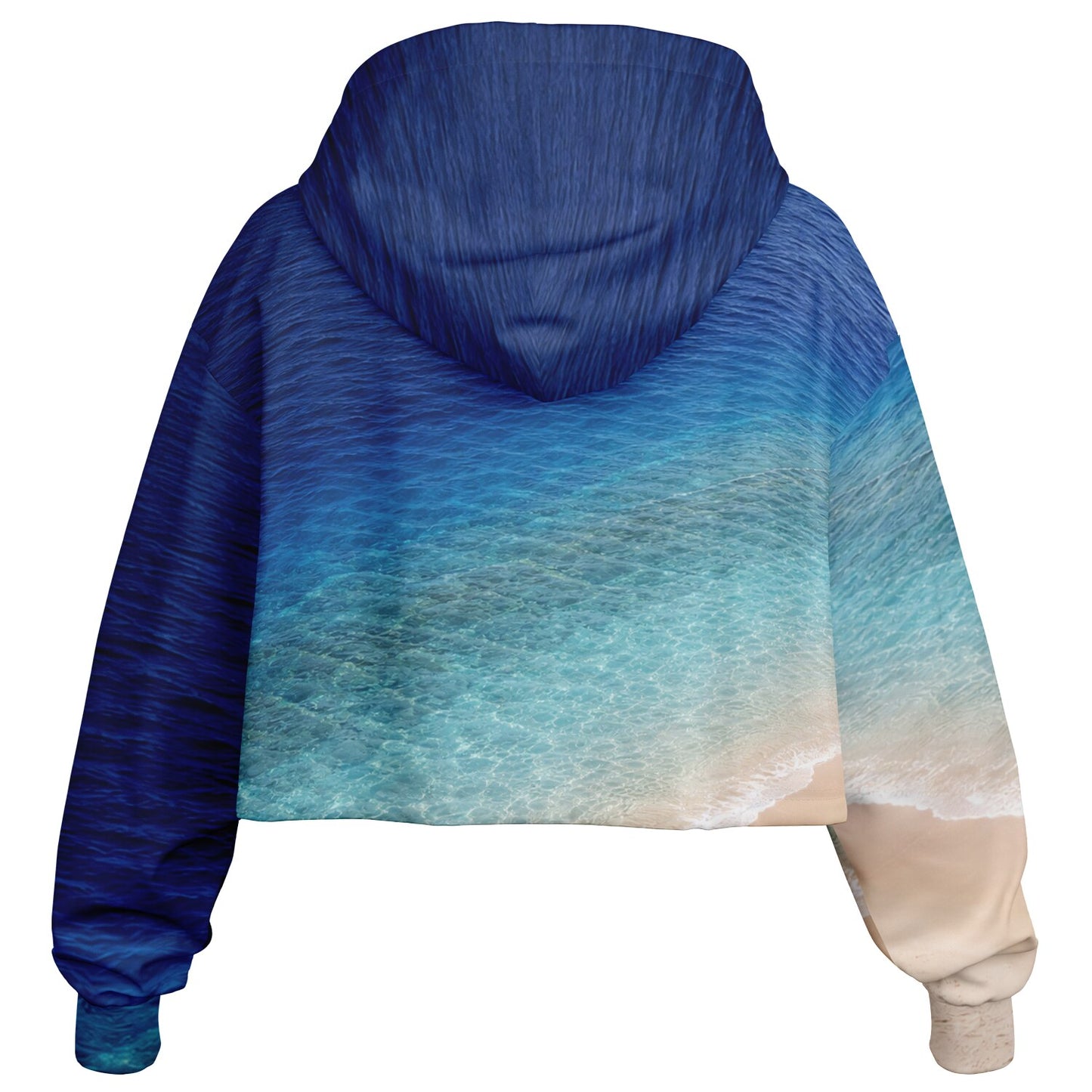 Coastal Shelf - Crop Hoodie