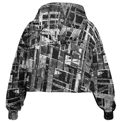 Meteorite Core - Crop Hoodie
