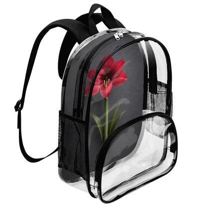 Amaryllis - Clear Backpack