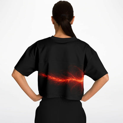 Plasma Flare - Athletic Crop Top