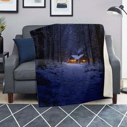 Home is where the heart is - Premium Decoration Blanket