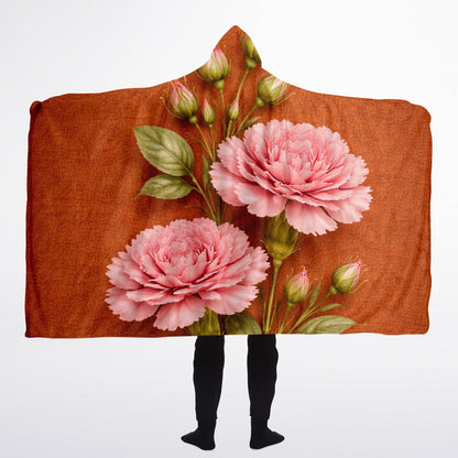 Carnation - Hooded Blanket