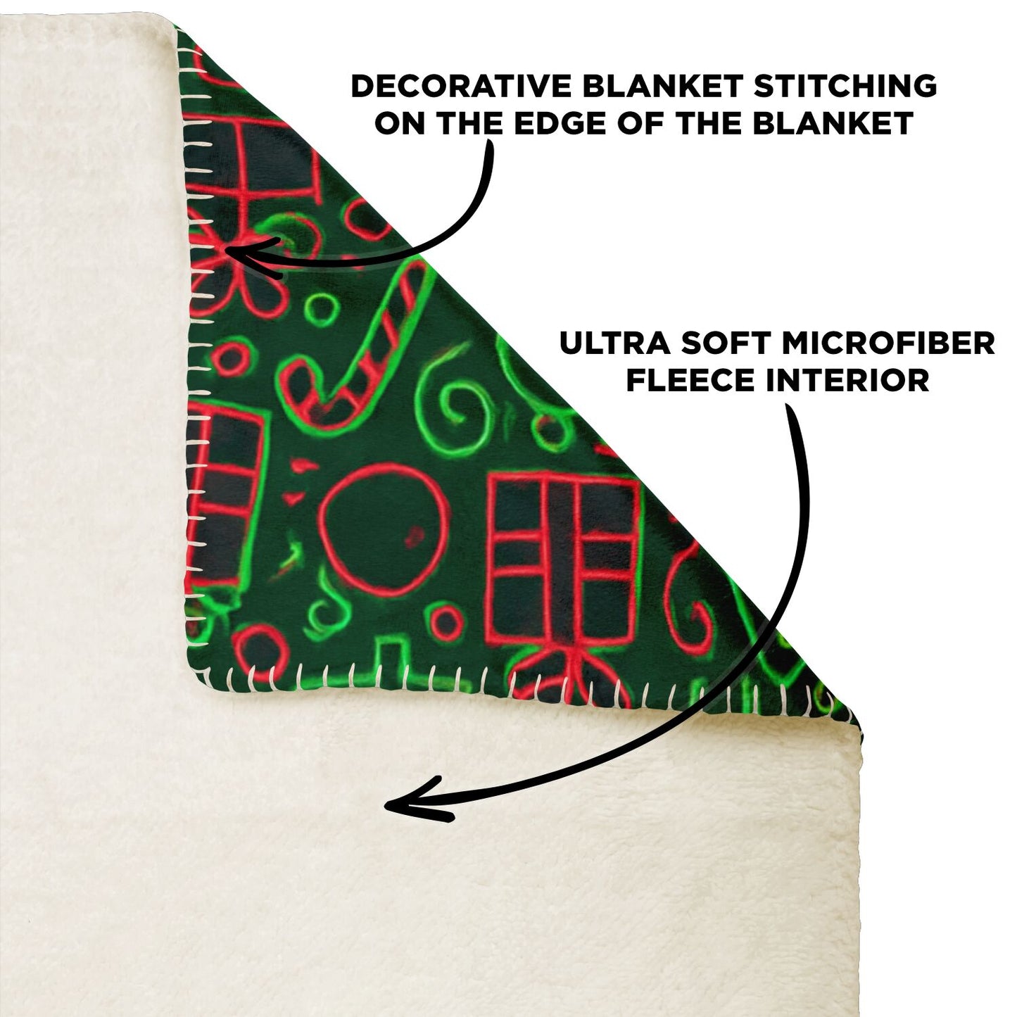Meowy Christmas - Premium Decoration Blanket