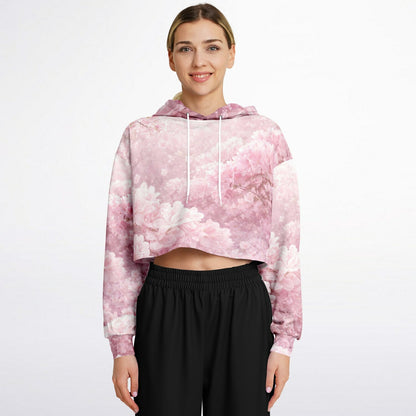 Flower Garden - Crop Hoodie
