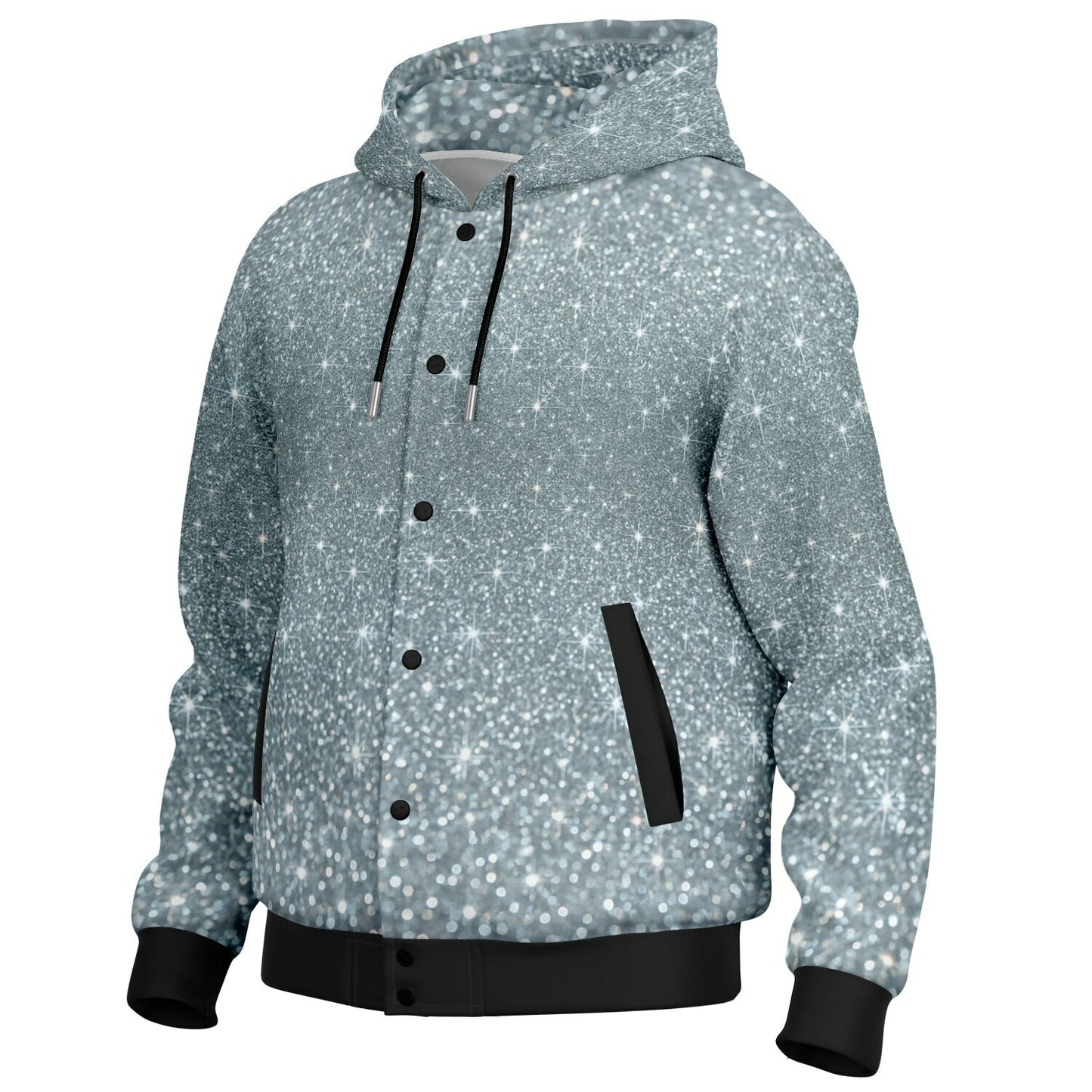 Ancient Wisdom - Button Hoodie (platinum)