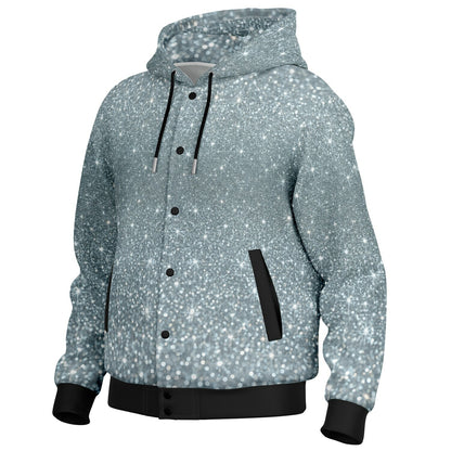 Ancient Wisdom - Button Hoodie (platinum)