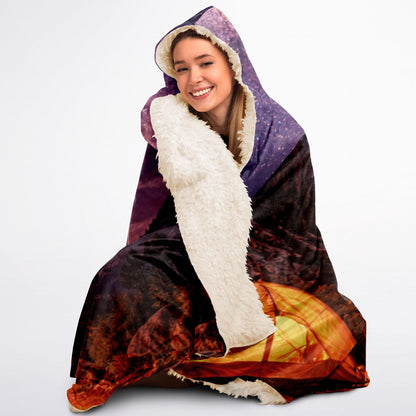 Finding reality - Hooded Blanket