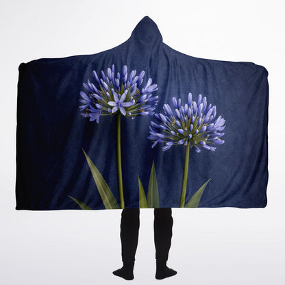Agapanthus - Hooded Blanket