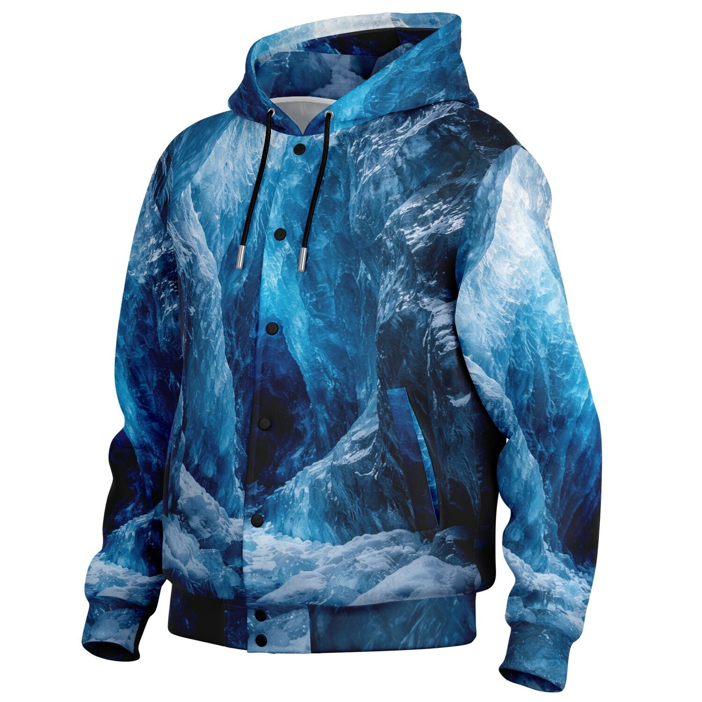 Glacial Core - Button Hoodie