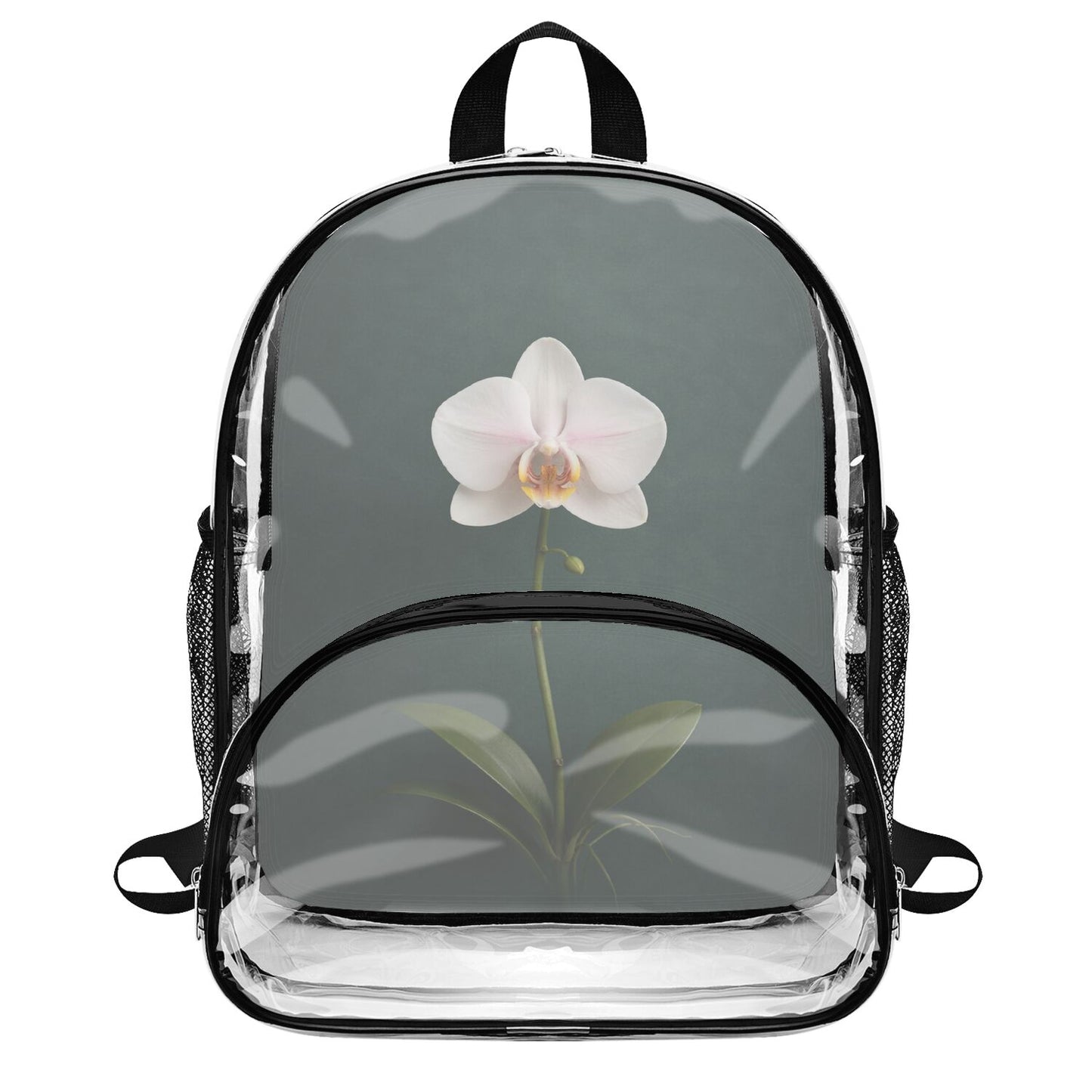 Moth Orchid - Clear Backpack
