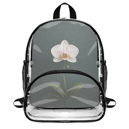 Moth Orchid - Clear Backpack