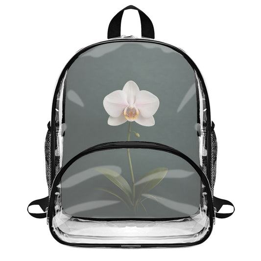 Moth Orchid - Clear Backpack