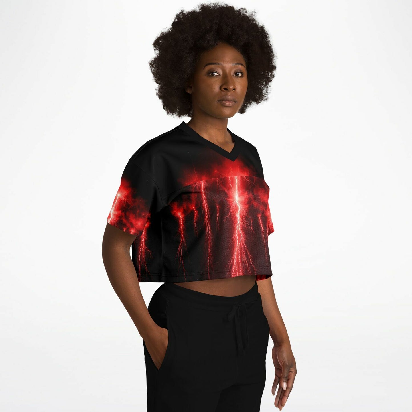 Lightning Sprites - Athletic Crop Top