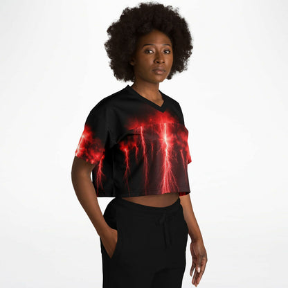 Lightning Sprites - Athletic Crop Top