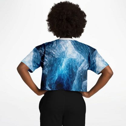 Glacial Core - Athletic Crop Top