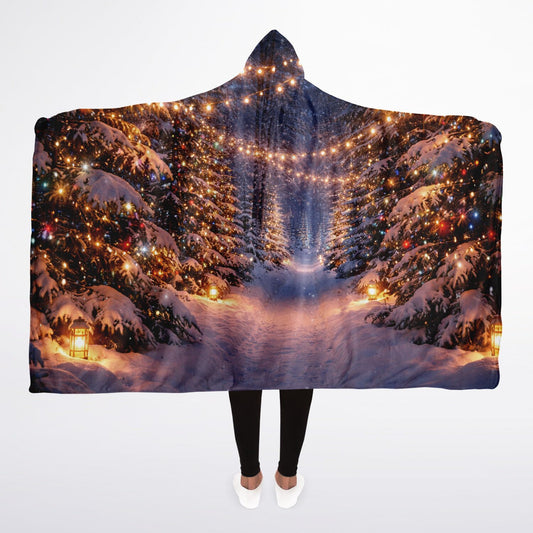 Winter Cheer - Hooded Blanket