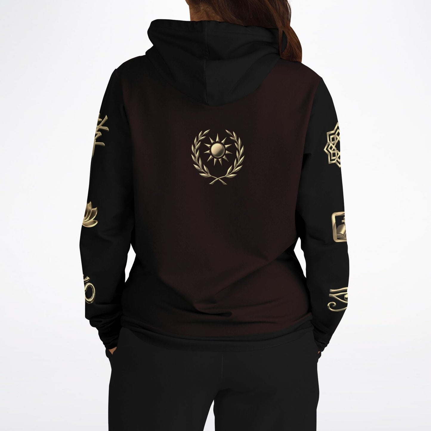 Ancient Wisdom - Athletic Hoodie (tinted)