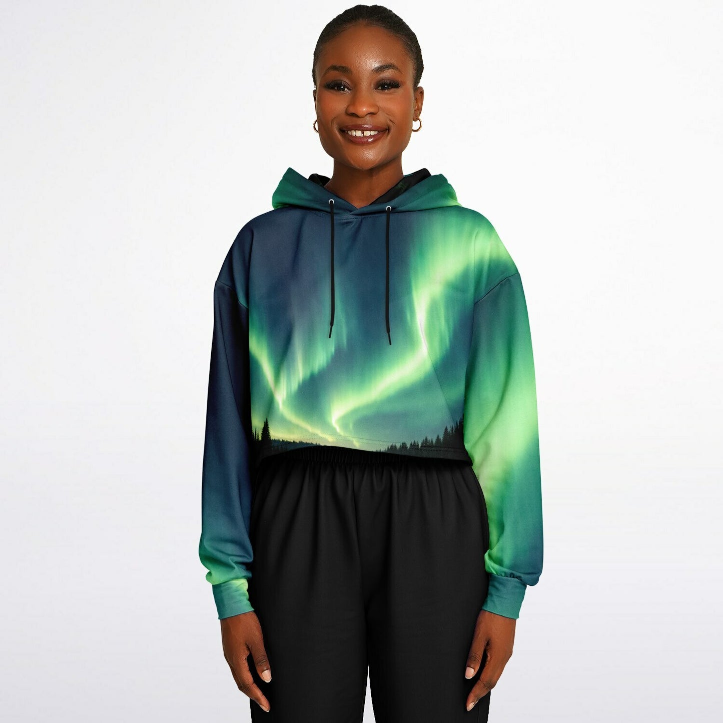 Solar Wind - Crop Hoodie