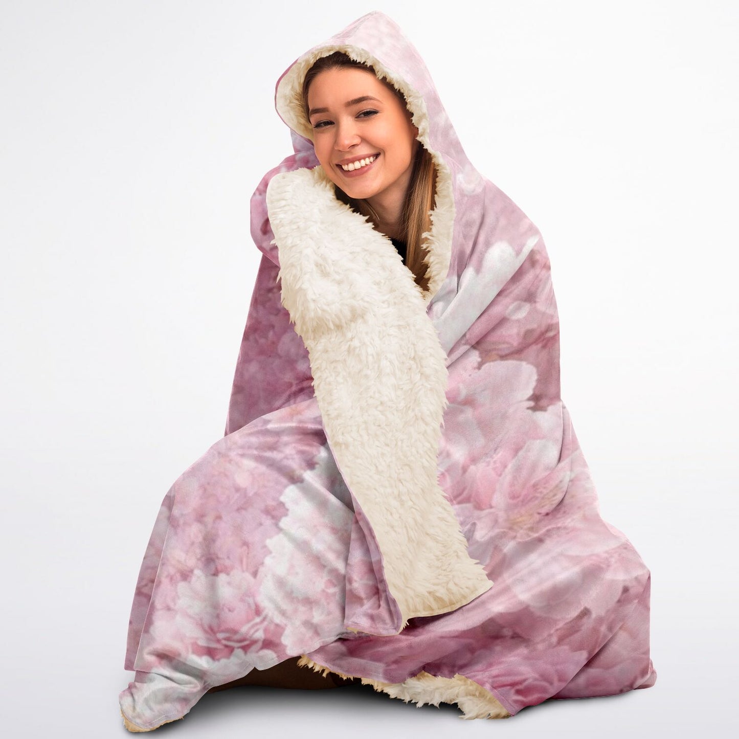 Flower Garden - Hooded Blanket