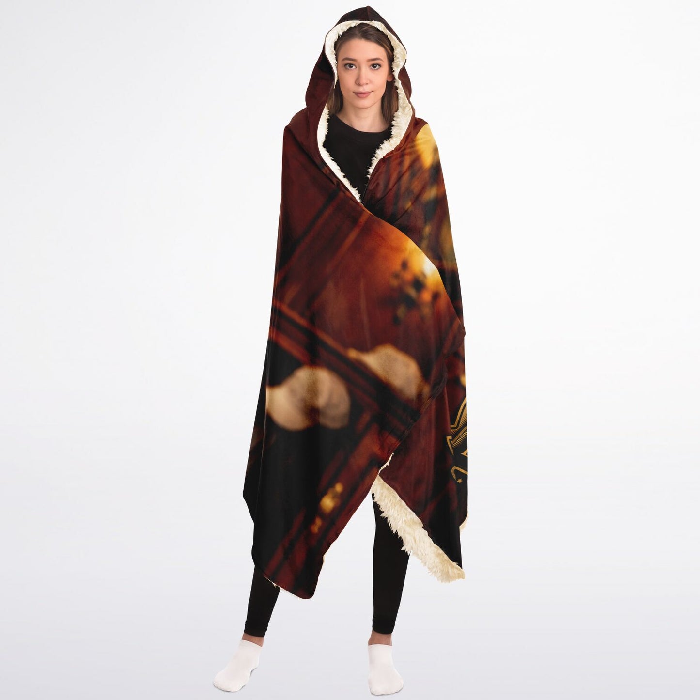 Between meetings - Hooded Blanket