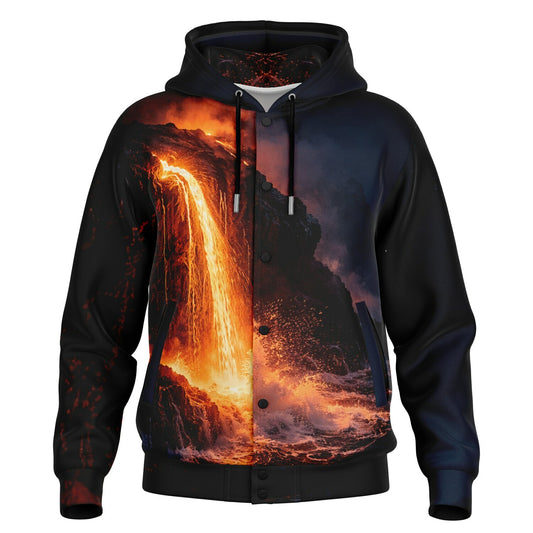 Mantle Emergence - Button Hoodie