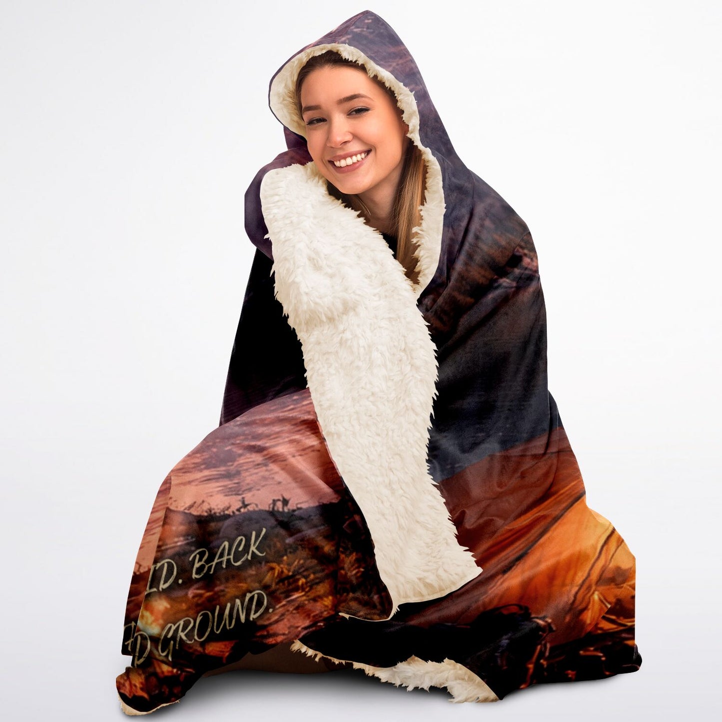 Off the grid - Hooded Blanket