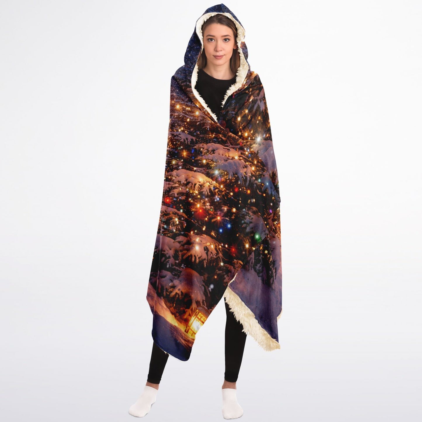 Winter Cheer - Hooded Blanket