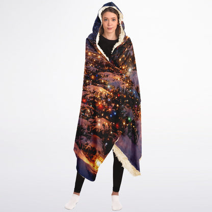 Winter Cheer - Hooded Blanket