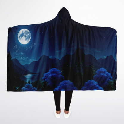 Moonlight Sonata - Hooded Blanket