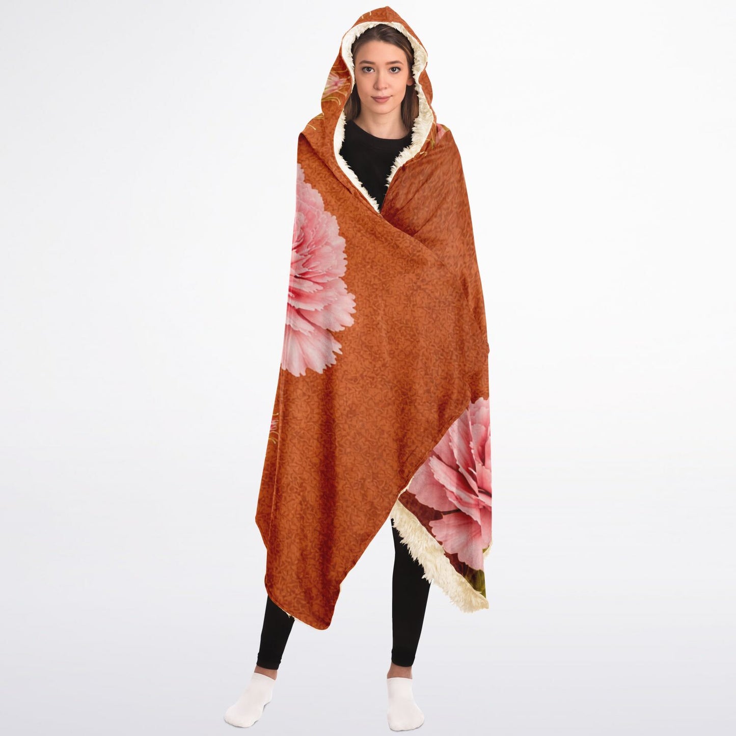 Carnation - Hooded Blanket