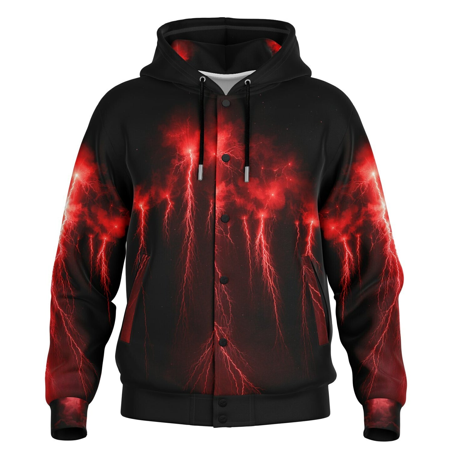 Lightning Sprites - Button Hoodie