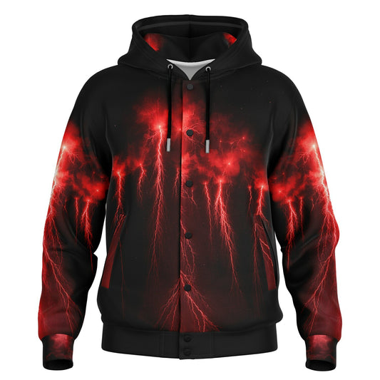 Lightning Sprites - Button Hoodie