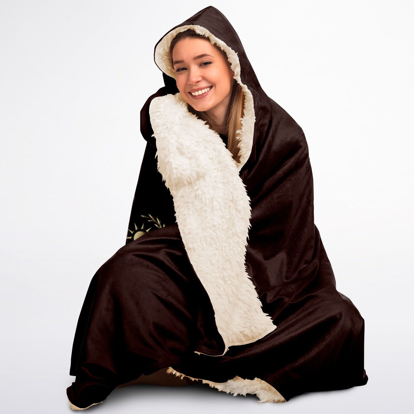 Ancient Wisdom - Hooded Blanket (tinted)