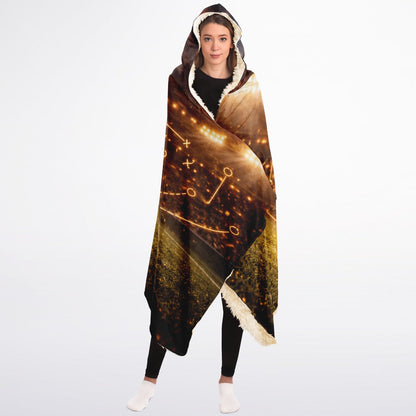 Win the line - Hooded Blanket