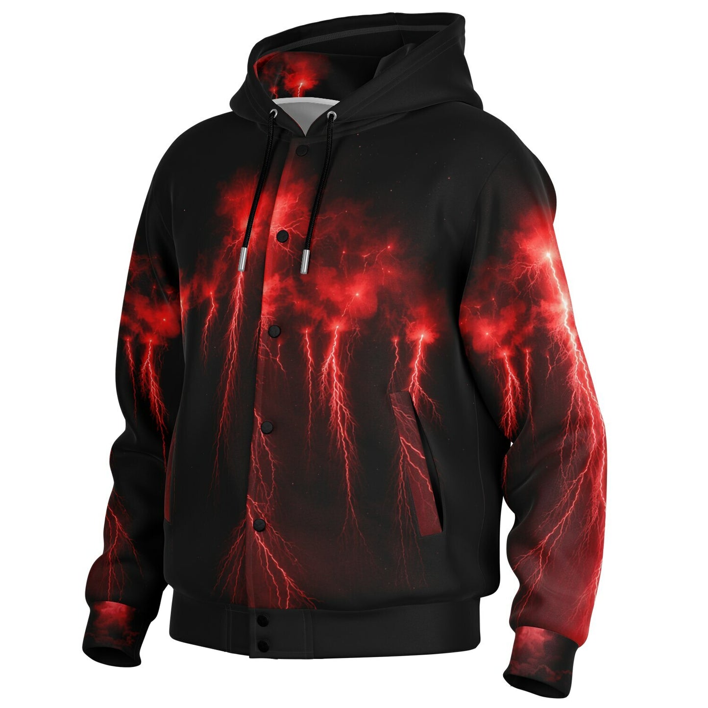 Lightning Sprites - Button Hoodie