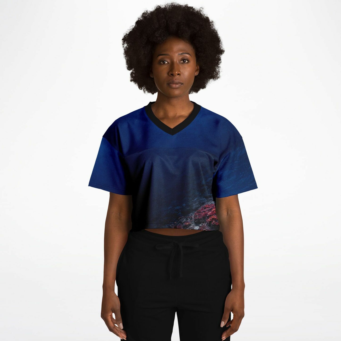 Timeless Algae - Athletic Crop Top