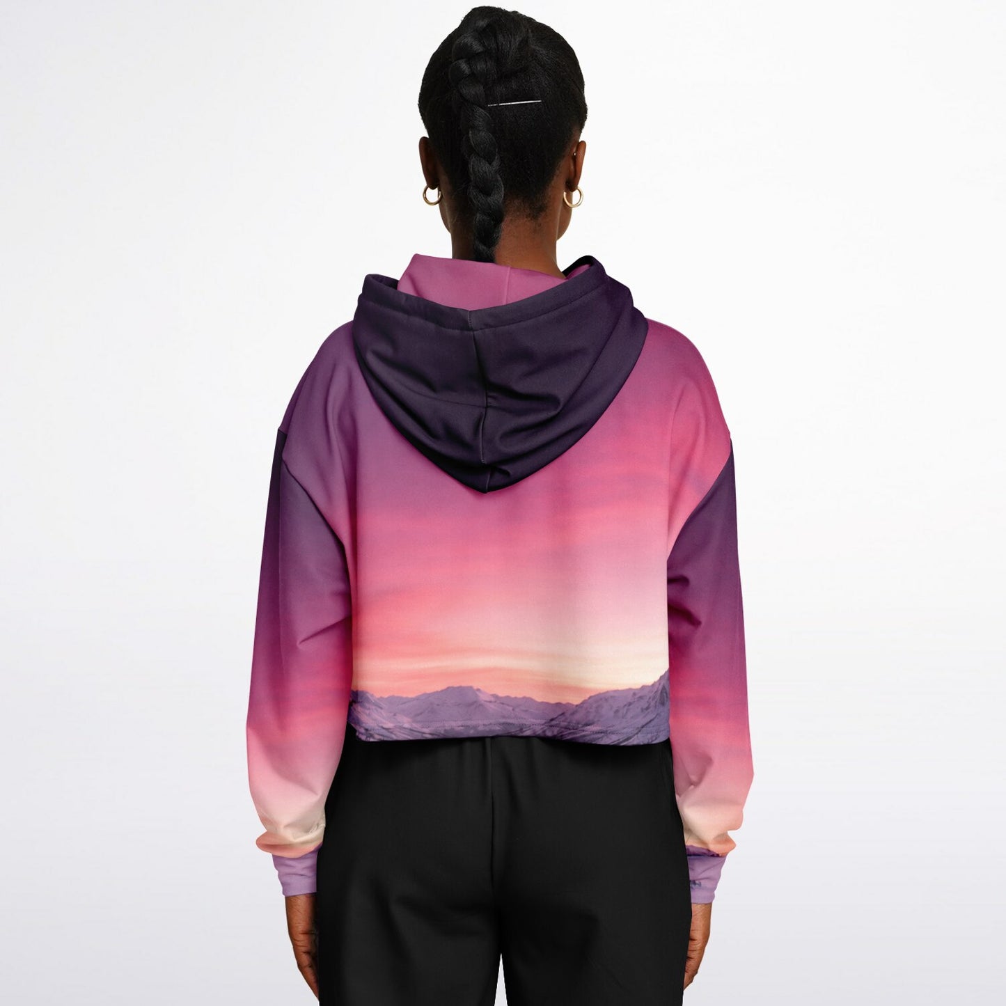 Umbra Phase - Crop Hoodie