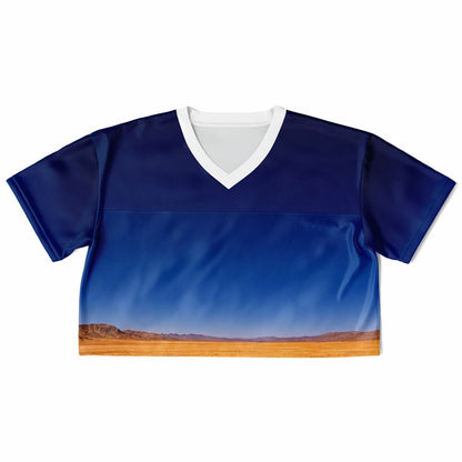Deep Sky - Athletic Crop Top